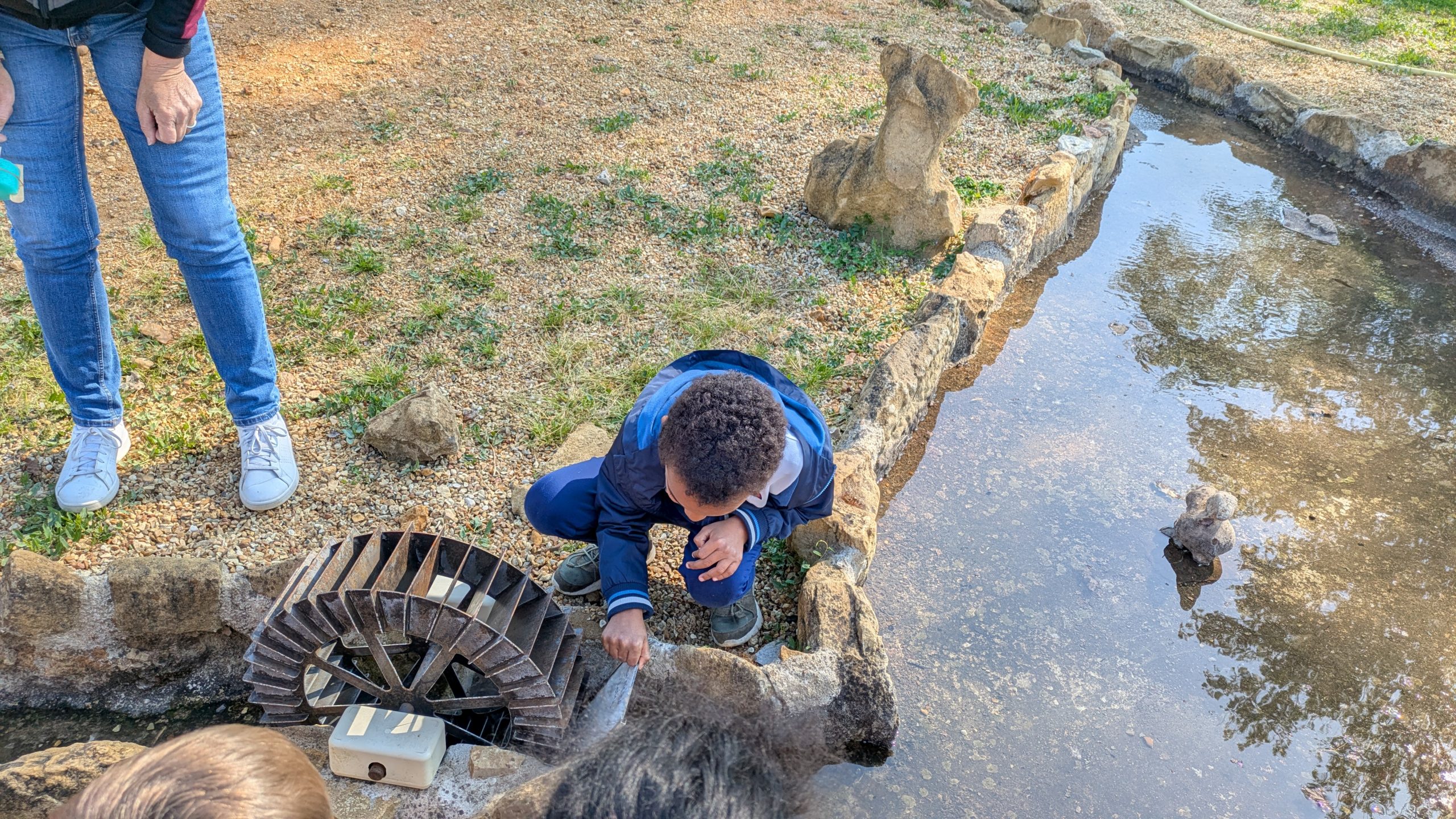 Visite d'un moulin